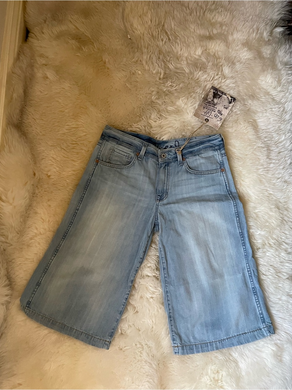 Vintage | rare Chip & Pepper low rise baggy men’s jorts Jean shorts
